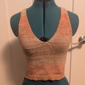 Forever 21 Chunky Knit Cropped Tank